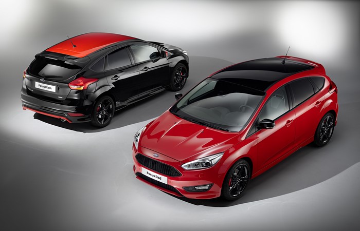 Ford Focus Red and Black
