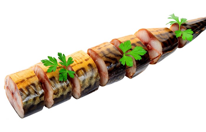 Smoked Mackerel Slices with Parsley