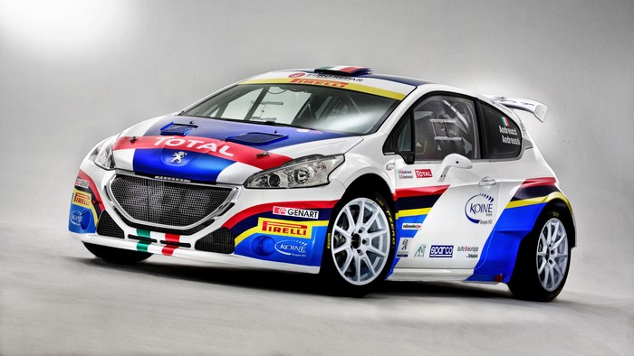 Peugeot 208 T16 rally car
