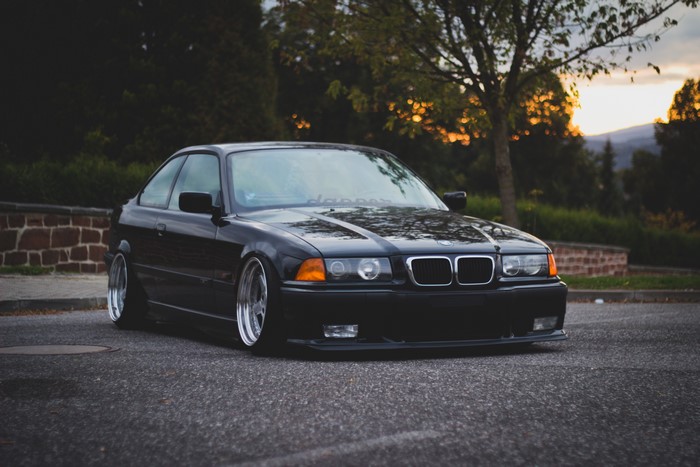 4K, 5K, 3 series M3 E36, BMW, Front, Black, Asphalt, HD Wallpaper ...