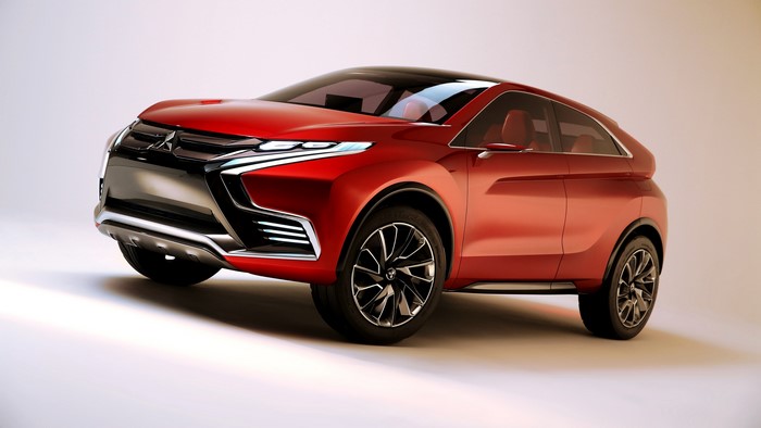Red Mitsubishi Concept XR-PHEV 2015