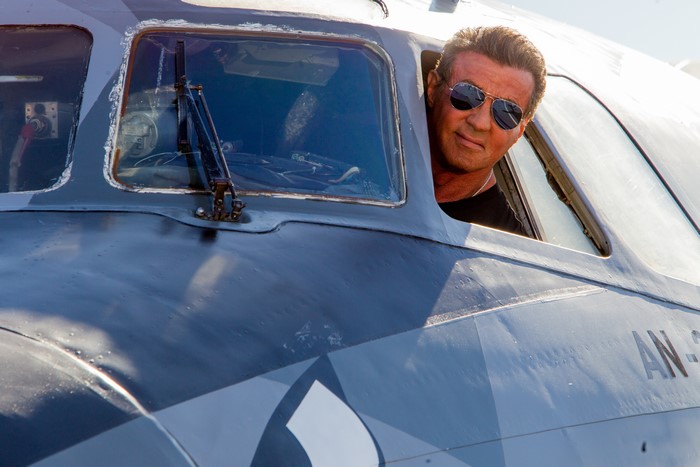 Sylvester Stallone in Airplane