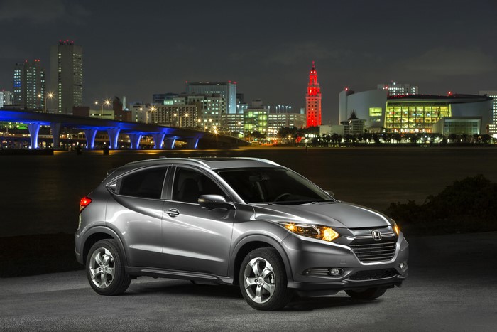 2016 Honda HR-V in Miami at Night
