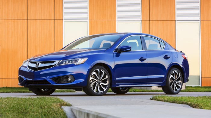 Blue 2015 Acura ILX A-SPEC