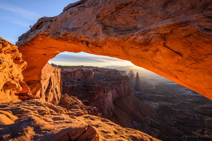 Mesa Arch at Canyonlands National Park at sunrise