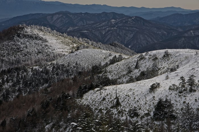 Mountains Winter Snow Trees