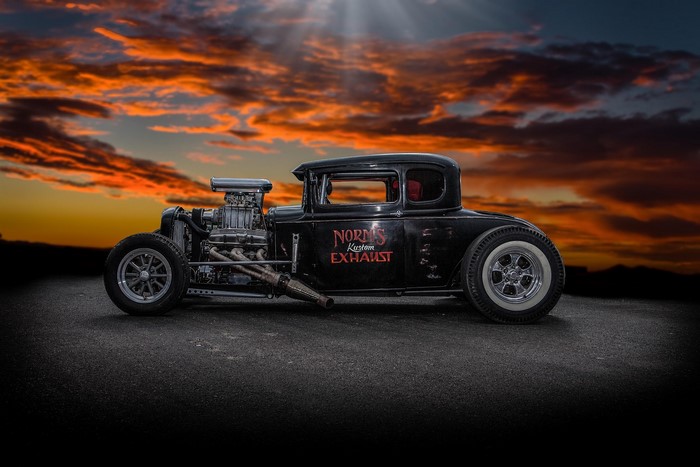 hot-rod Retro Side