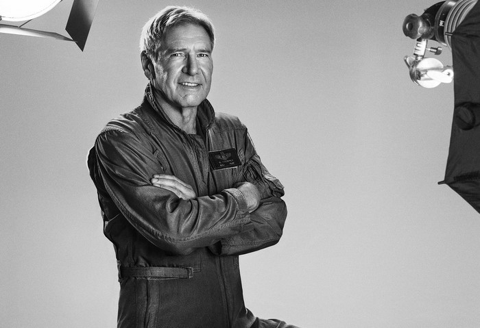 Harrison Ford as Max Drummer in The Expendables 3