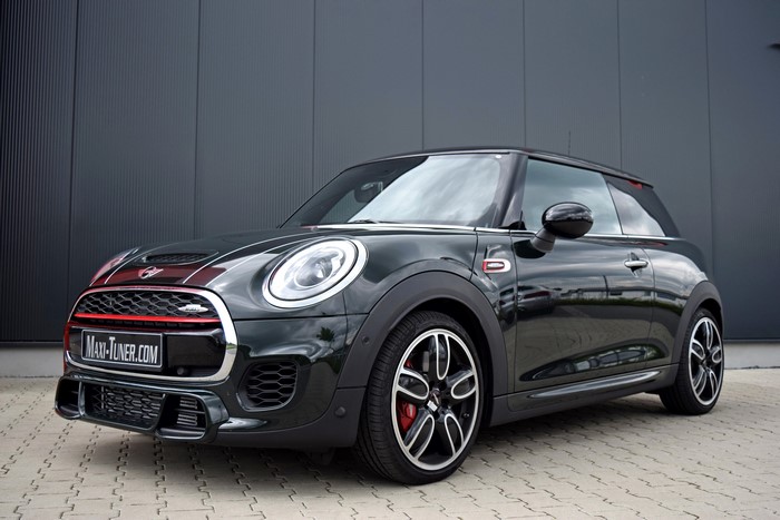Dark Green Mini JCW F56 by Maxi Tuner