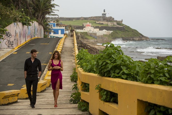 Justin Timberlake and Gemma Arterton in Runner Runner