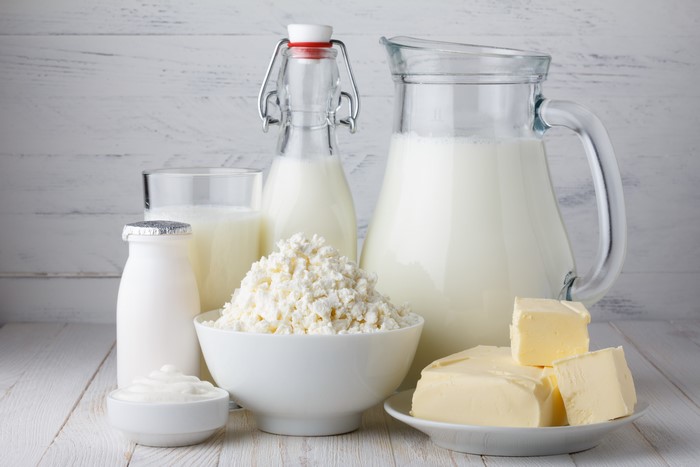 Milk, Butter, and Cottage Cheese