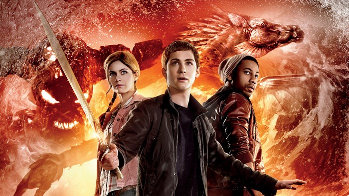 Percy Jackson Sea of Monsters: Logan Lerman, Alexandra Daddario, Brandon T. Jackson