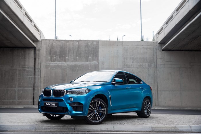BMW X6 M Light Blue