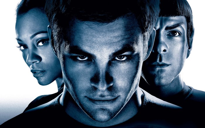 Star Trek: Chris Pine, Zoe Saldana, and Zachary Quinto