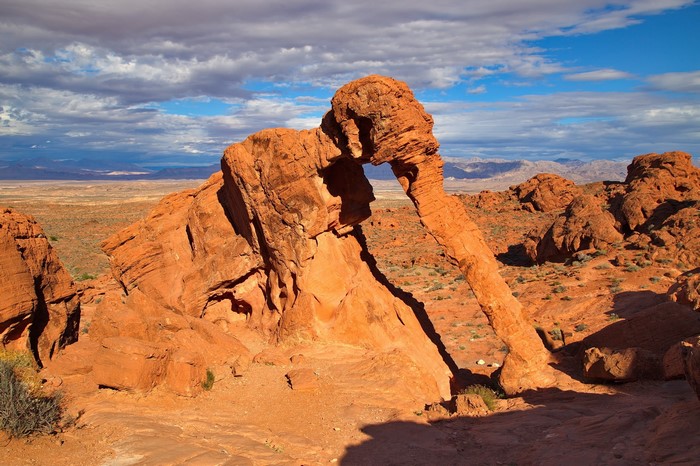 Elephant Rock in Valley of Fire State Park