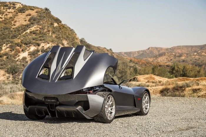 2015 Rezvani Beast Grey Back View