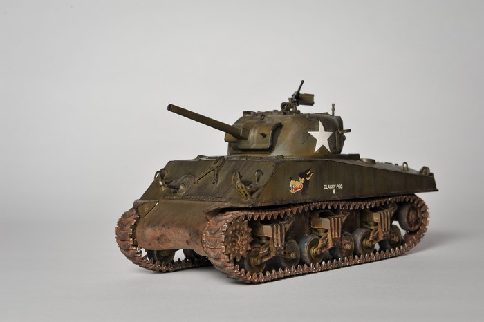 M4A3 Sherman tank model