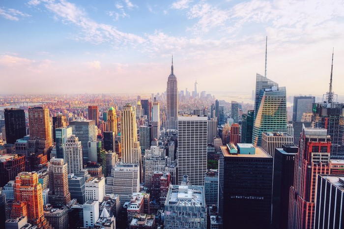 New York City Skyline with Empire State Building
