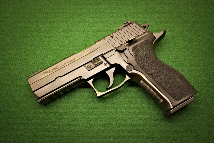 SIG-Sauer P226 pistol made in Germany