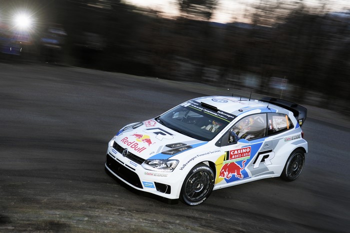 4K Volkswagen Polo WRC Sebastien Ogier Rally Car