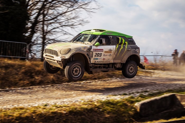 2014 Mini Cooper Dakar X-raid Rally Car
