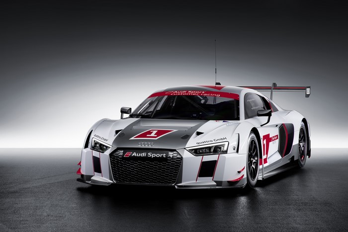 Audi R8 LMS GT3 race car