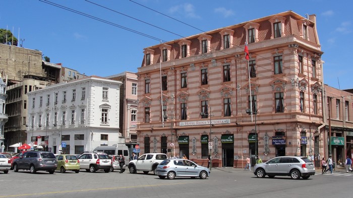 Hotel Reina Victoria in Valparaiso, Chile
