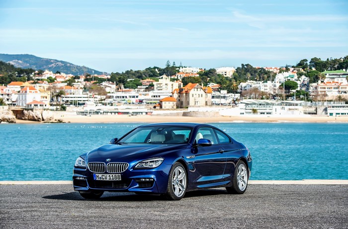 Blue 2015 BMW 650i Coupe M Sport Package F13