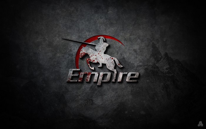 Team Empire logo with knight on horse