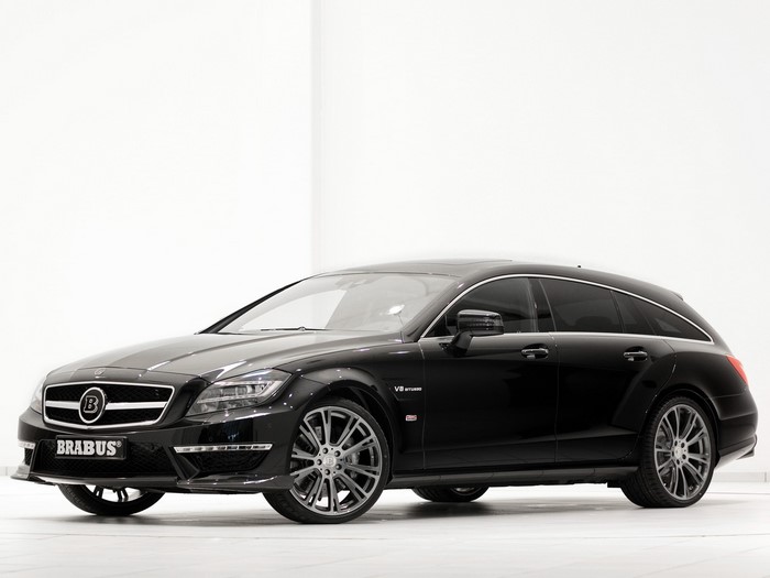 Black Brabus B63S Mercedes-Benz Station Wagon