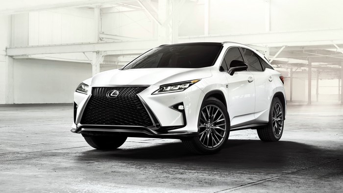 White 2015 Lexus RX 350 F-Sport