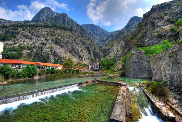 Kotor, Montenegro: Mountains, River, and Fortress Walls
