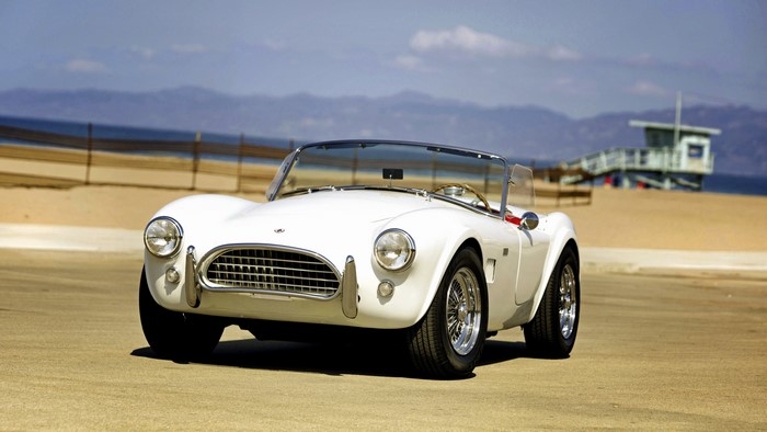 White 1964 Shelby Cobra 289 MkII AC Cabriolet