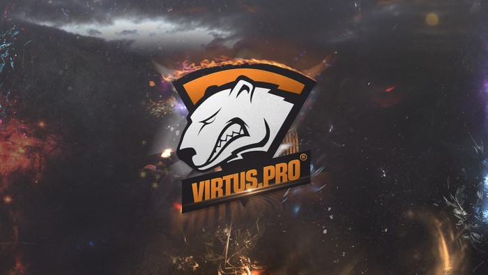 Virtus.Pro logo with a polar bear emblem