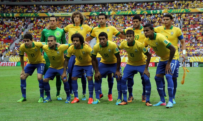 Brazil National Football Team Confederation Cup 2013