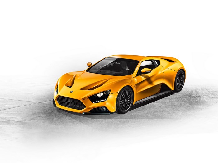 4K 2015 Zenvo ST1 Orange