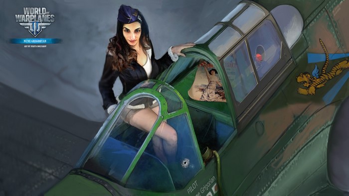 Nune Grigoryan from World of Warplanes by Nikita Bolyakov