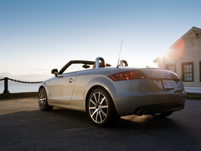 Audi TT Roadster convertible car