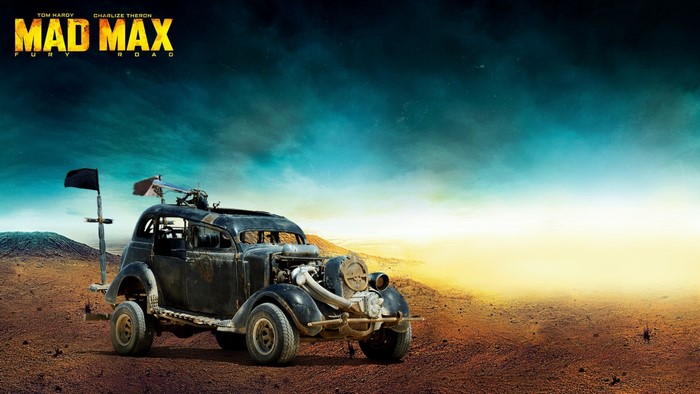 Mad Max: Fury Road car in desert