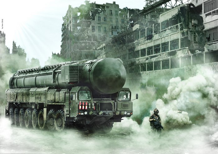 772192 RT-2PM2 Topol-M, Missile launchers, Apocalypse, Smoke - Rare Gallery HD Wallpapers