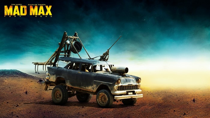 Mad Max: Fury Road car in desert