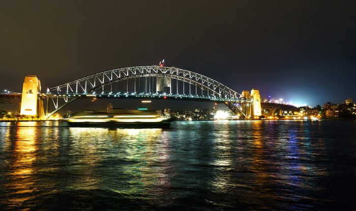 Sydney Harbour Bridge at Night