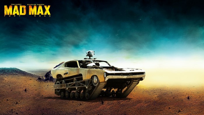 Mad Max: Fury Road tank car in desert