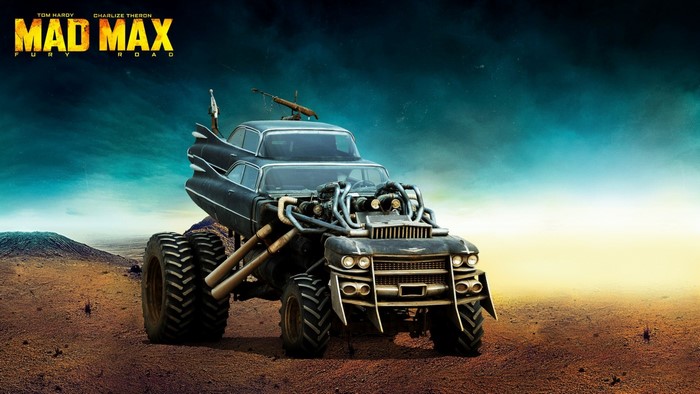 Mad Max: Fury Road car in desert