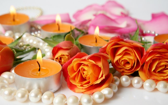 Roses, Candles, and Pearls