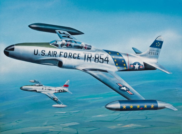 Lockheed P-80 Shooting Star Fighter Airplanes