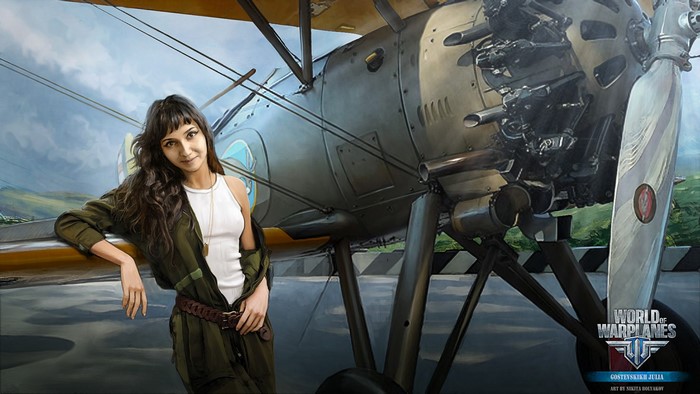 Julia Gostevskikh from World of Warplanes