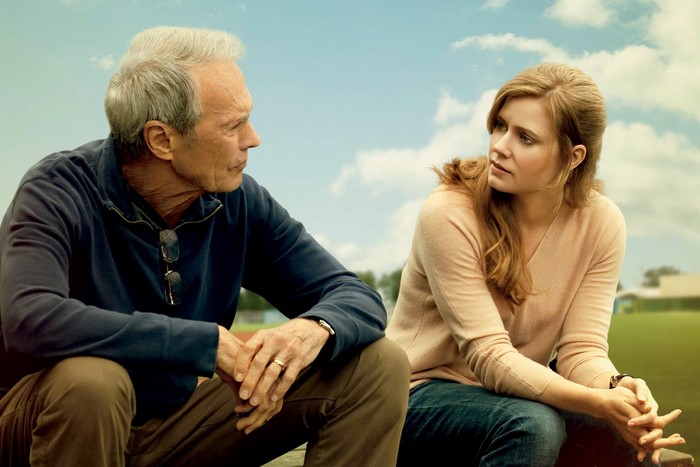 Clint Eastwood and Amy Adams in Trouble with the Curve