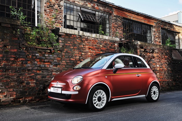 4K 2012 Fiat 500C Tour de Pologne
