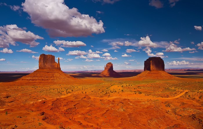Monument Valley Mittens Buttes Arizona USA